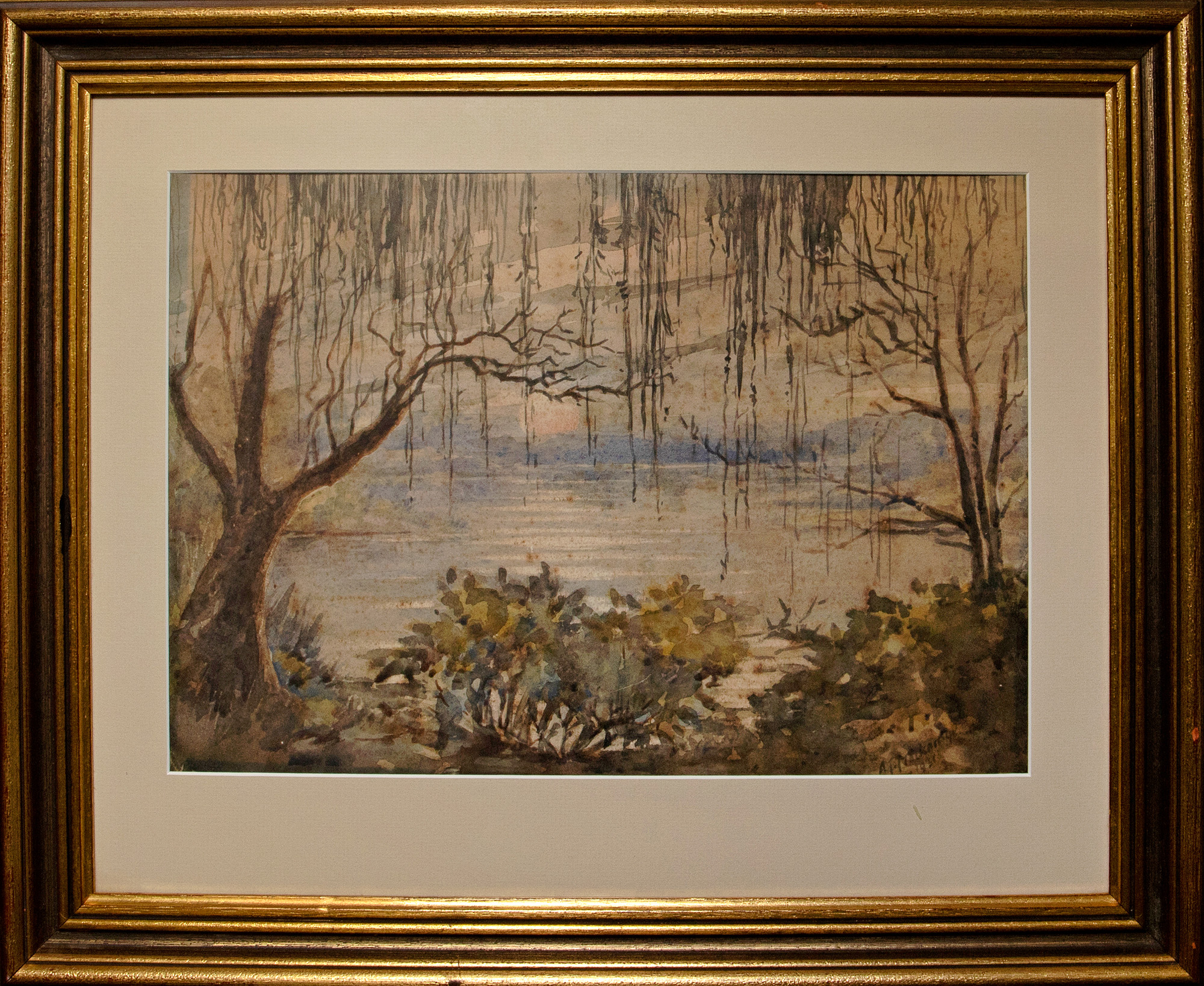 Albert Thomas Mockridge (1882-1942), Untitled (River Scene),