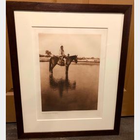 Edward Curtis Photogravure - The Lone Chief- Cheyenne 1927