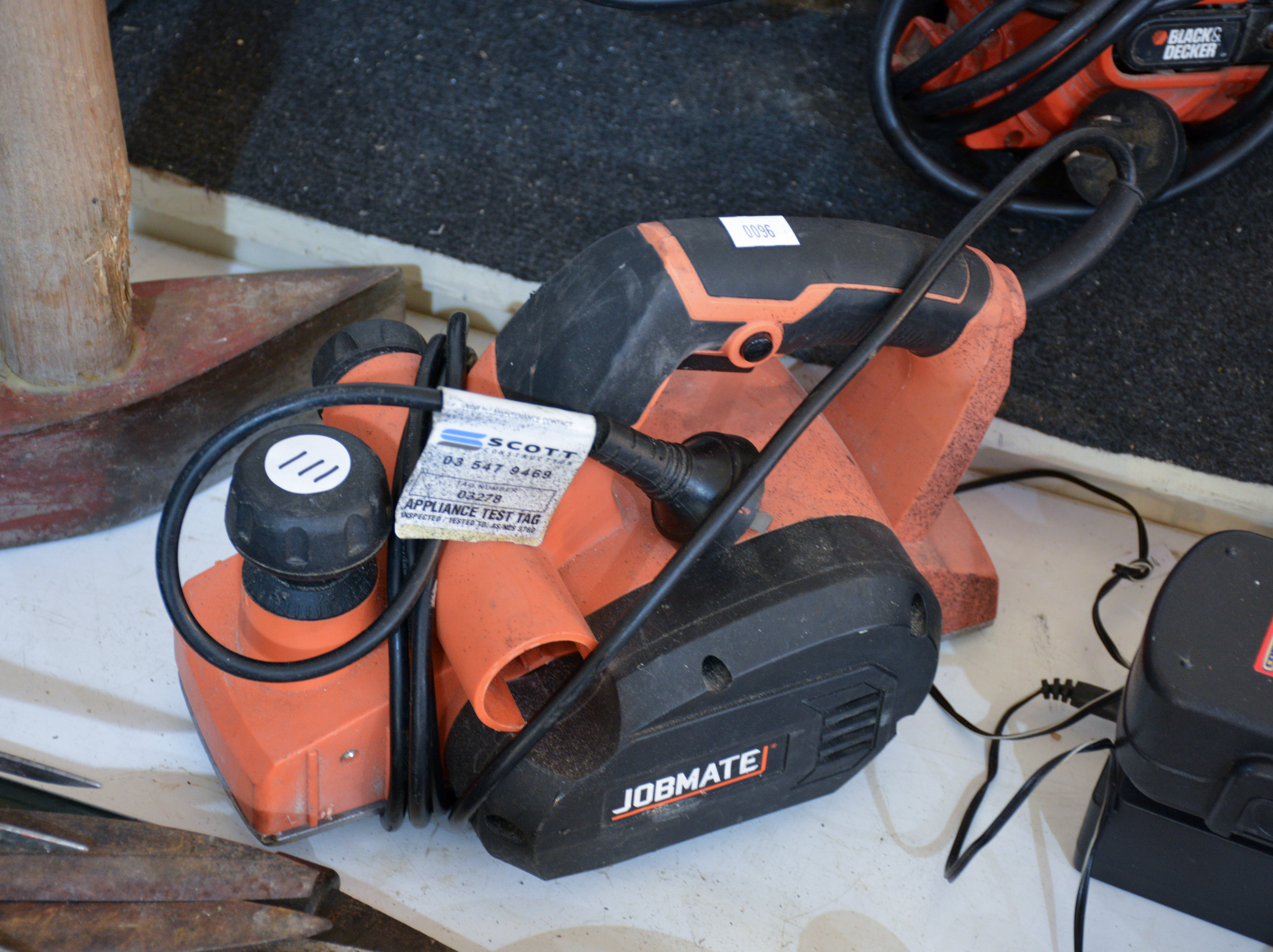 Jobmate Electric Planer 900W — sold at auction in New Zealand for $5