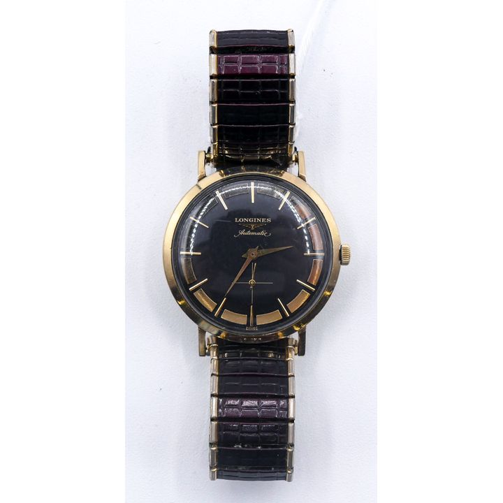 Vintage Men's Longine Automatic GF Wrist Watch 34mm