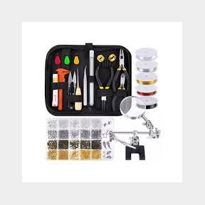 Volamor - Jewellery Making Kit for Adults with Jewellery Tools - Black - Bracelet Making Kit with Jewellery Pliers- 51743/6023 SN B1 (S4)