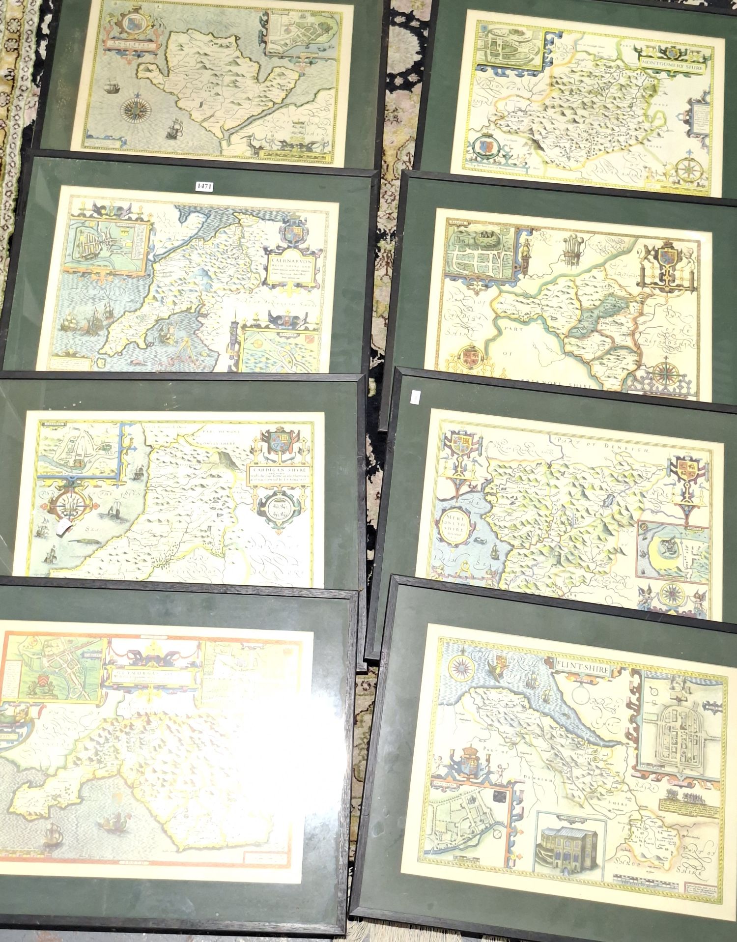 A Suite Of 8 Maps