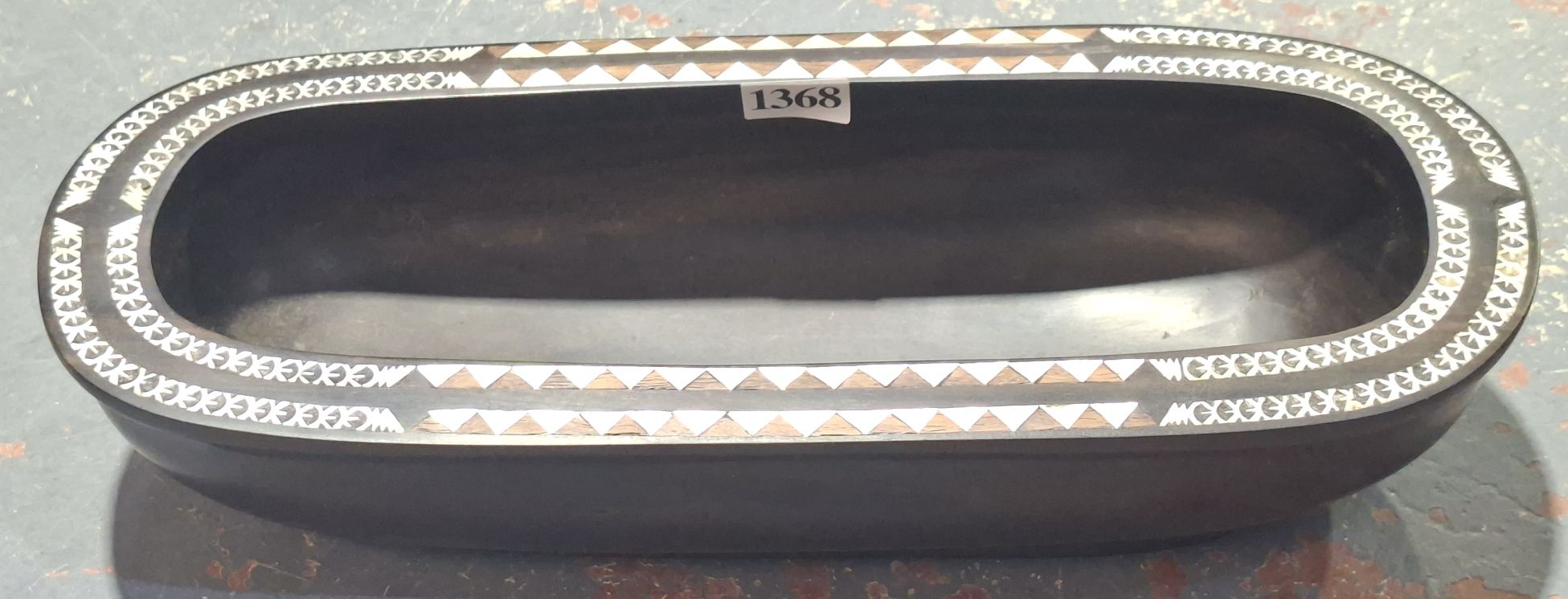 1368 · SOLOMON ISLANDS EBONY BOWL