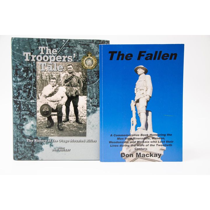 MACKAY, DON [2 titles both inscribed by author] - The Troopers' Tale.
