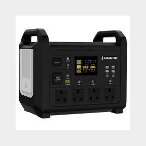 Elecstor 1500W Portable Power Station 1485WH - The Elecstor 1500W Portable Power - 51746/1088 AS B1 (S8)