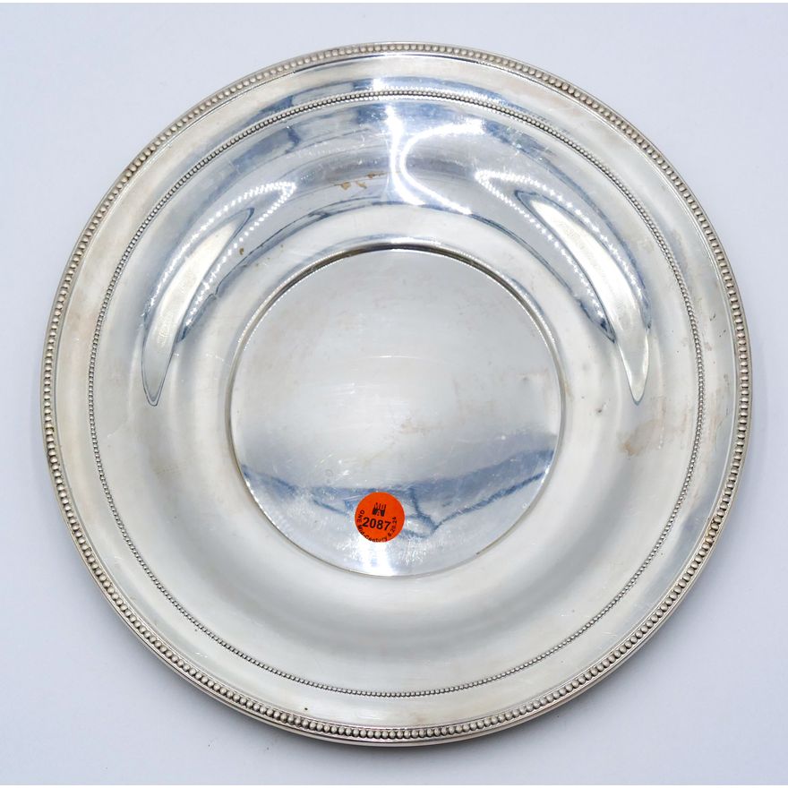 Gorham Sterling Round Tray 10.5'' - 277 Grams