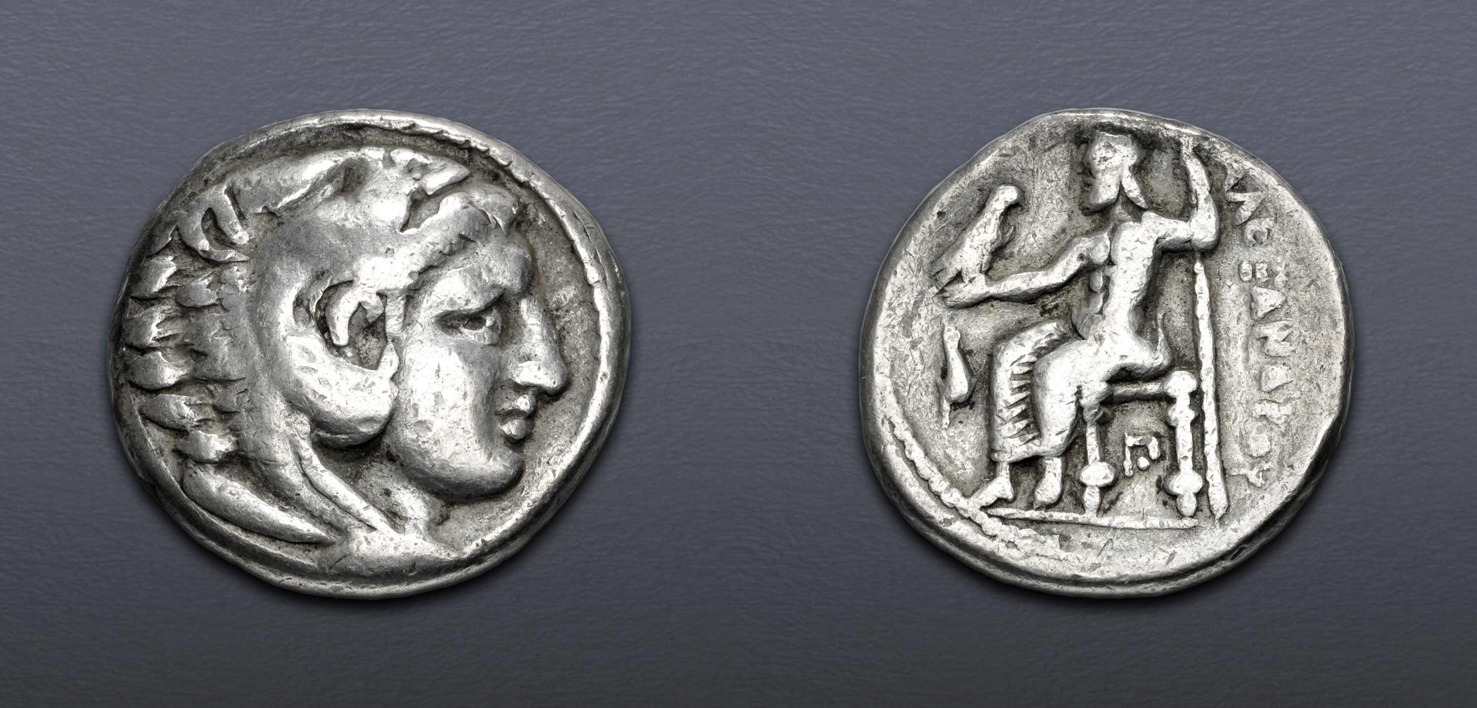 KINGS of MACEDON. Kassander. As regent, 317-305 BC. AR Tetradrachm ...