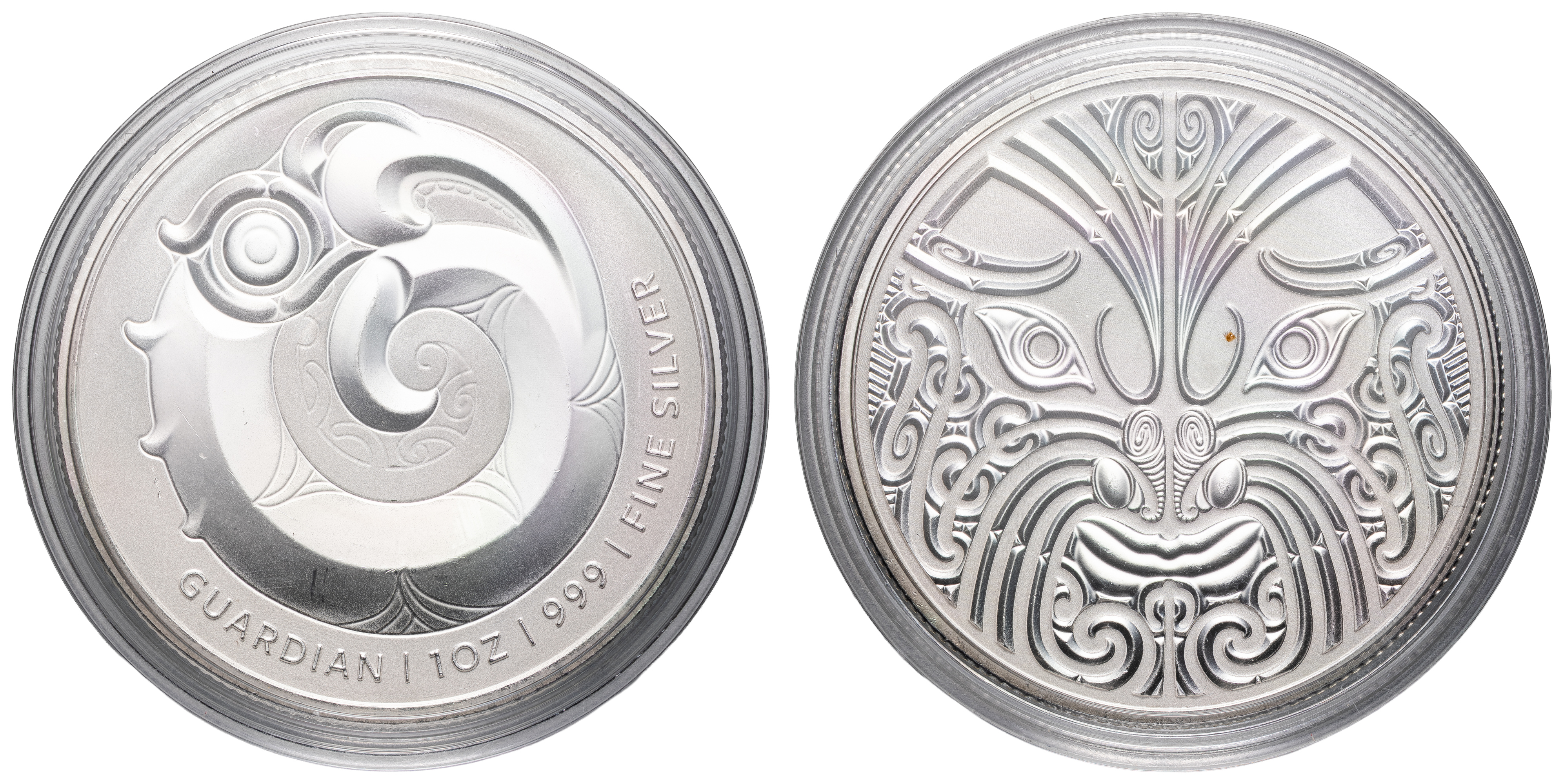 8 · Guardian 1oz Silver Round