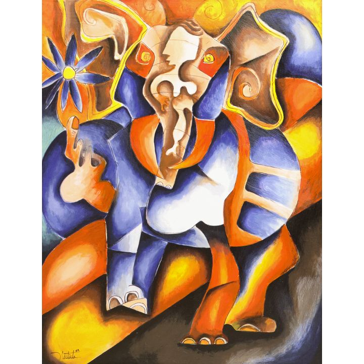 Alexandra Nechita ''Ivory Legacy'' 2007 Giclee