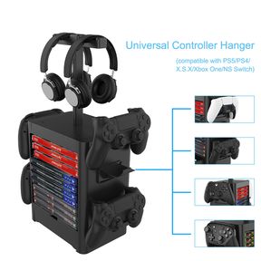 Storage Tower For Nintendo Switch/PS5/PS4 Xbox One/ Xbox Series X Disk Rack |