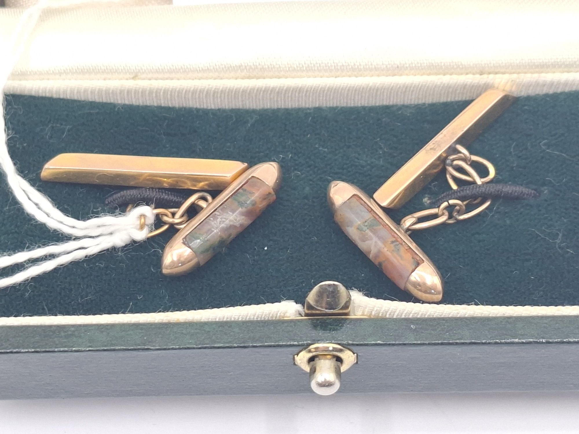 1025 · 9CT CODIS MAYA GENTS CUFFLINKS