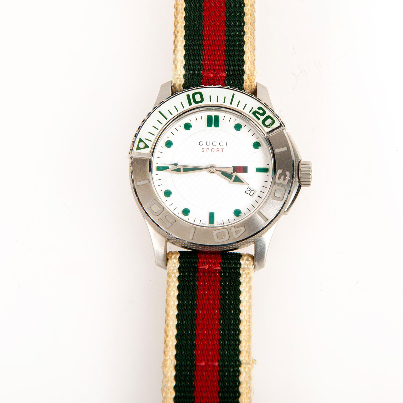 Gucci G - Timeless Sport Watch, Green and Red | Lion and Unicorn