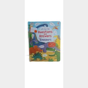 USBORNE LIFT THE FLAP QUESTIONS AND ANSWERS ABOUT DINOSAURS
