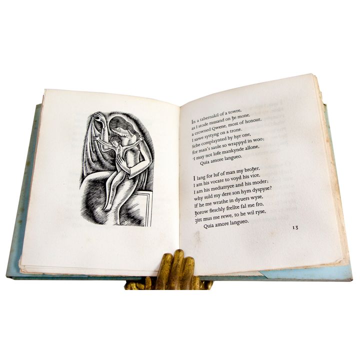 BENNETT, H.S. [editor], ERIC GILL [engraver], Quia Amore Langueo.