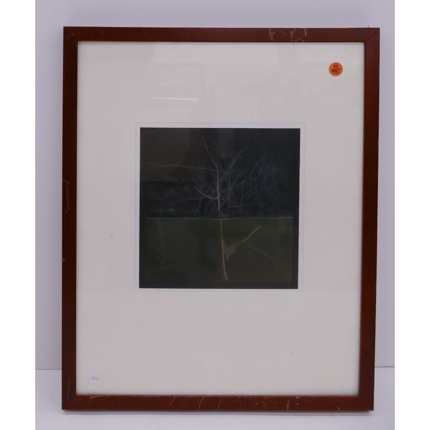 Ford Gilbreath 'Duamish Waterway' Silver Gelatin Print- Framed 21x17''