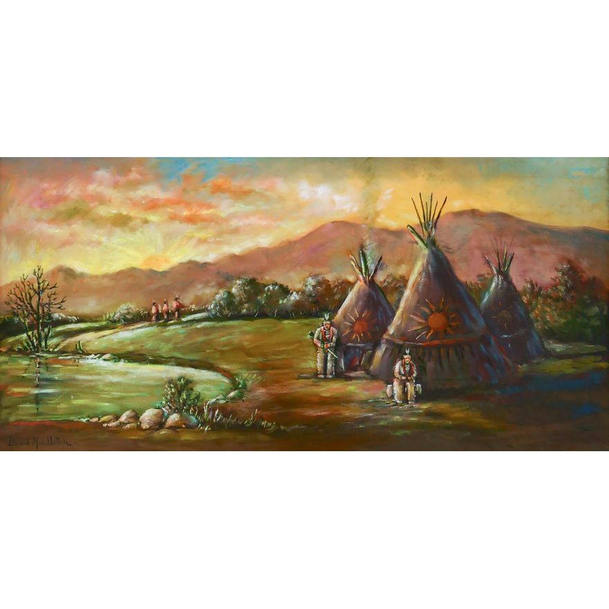 Astley David Middleton Cooper ''Indian Encampment''