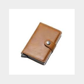 Slim Pop-Up Clip Leather Card Wallet (Brown) Bar 9900863525836 - 51748/19902 SN B2 (S7)