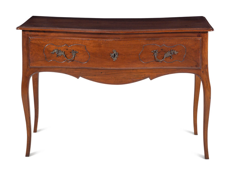 A Provincial Louis XV Style Walnut Side Table