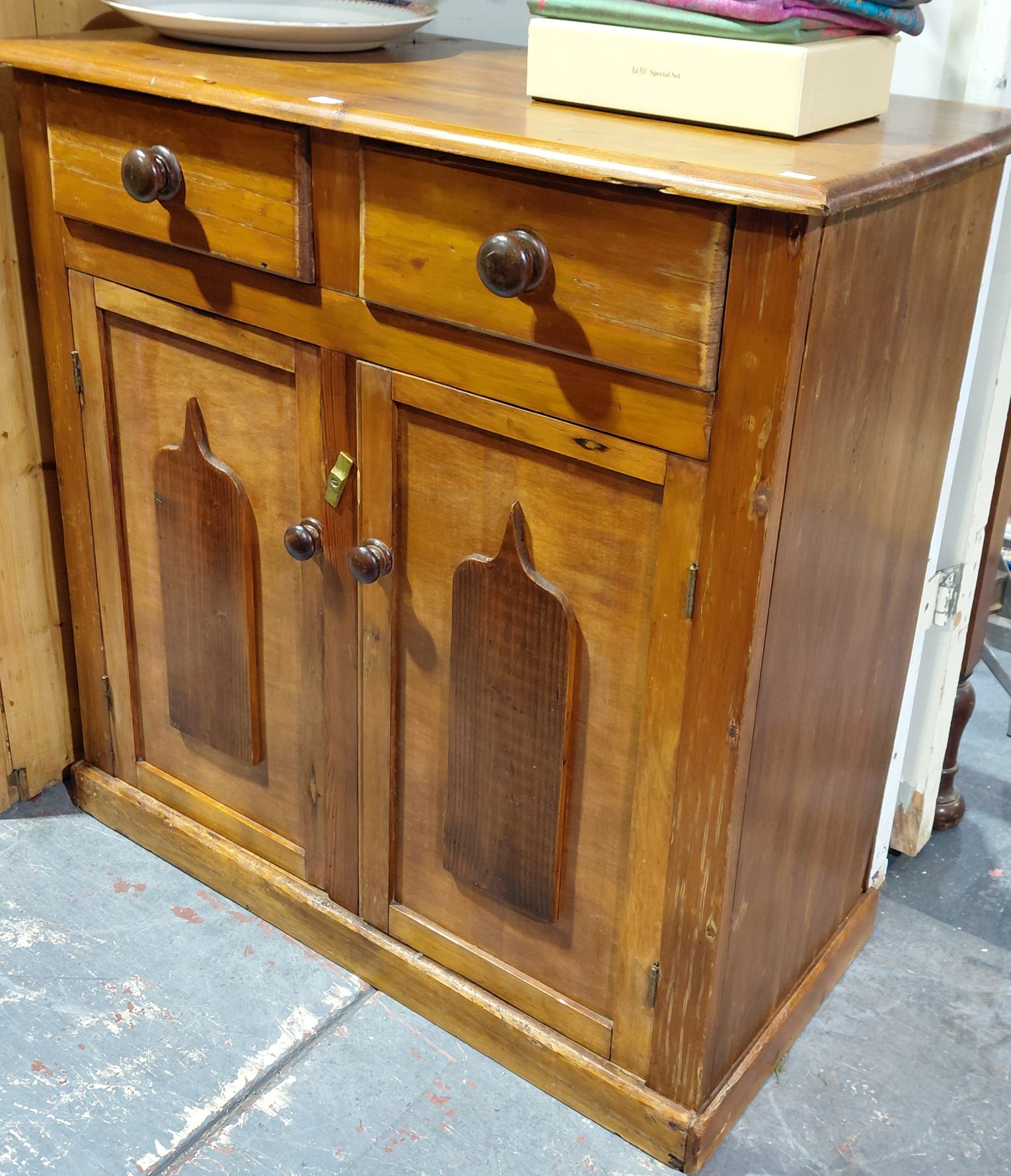 Colonial Pine Cupboard