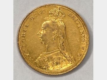 1887 VICTORIA JUBILEE HEAD GOLD SOVEREIGN