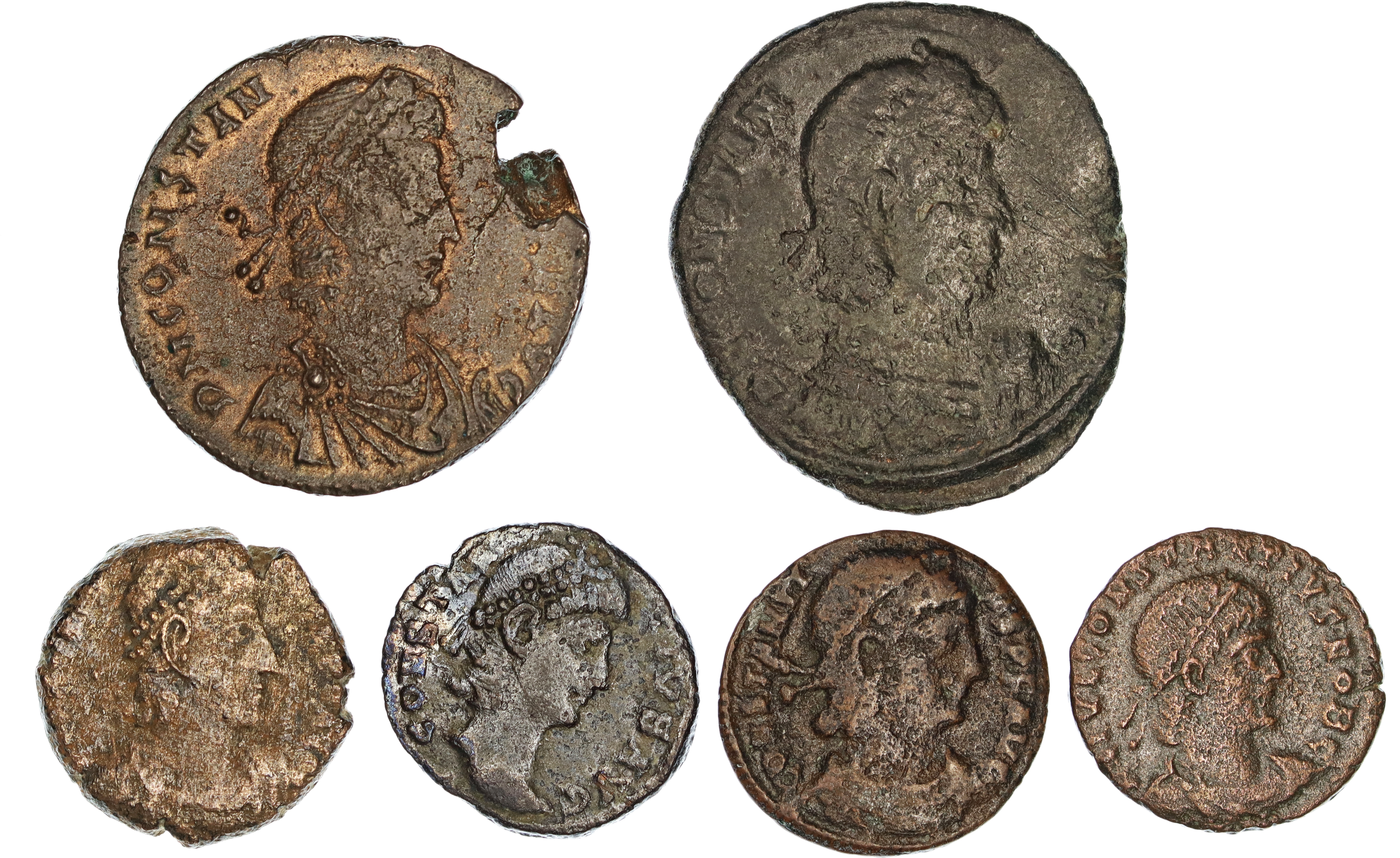 Roman Empire, Constantius II, Æ, 337-361 AD, nF-nVF