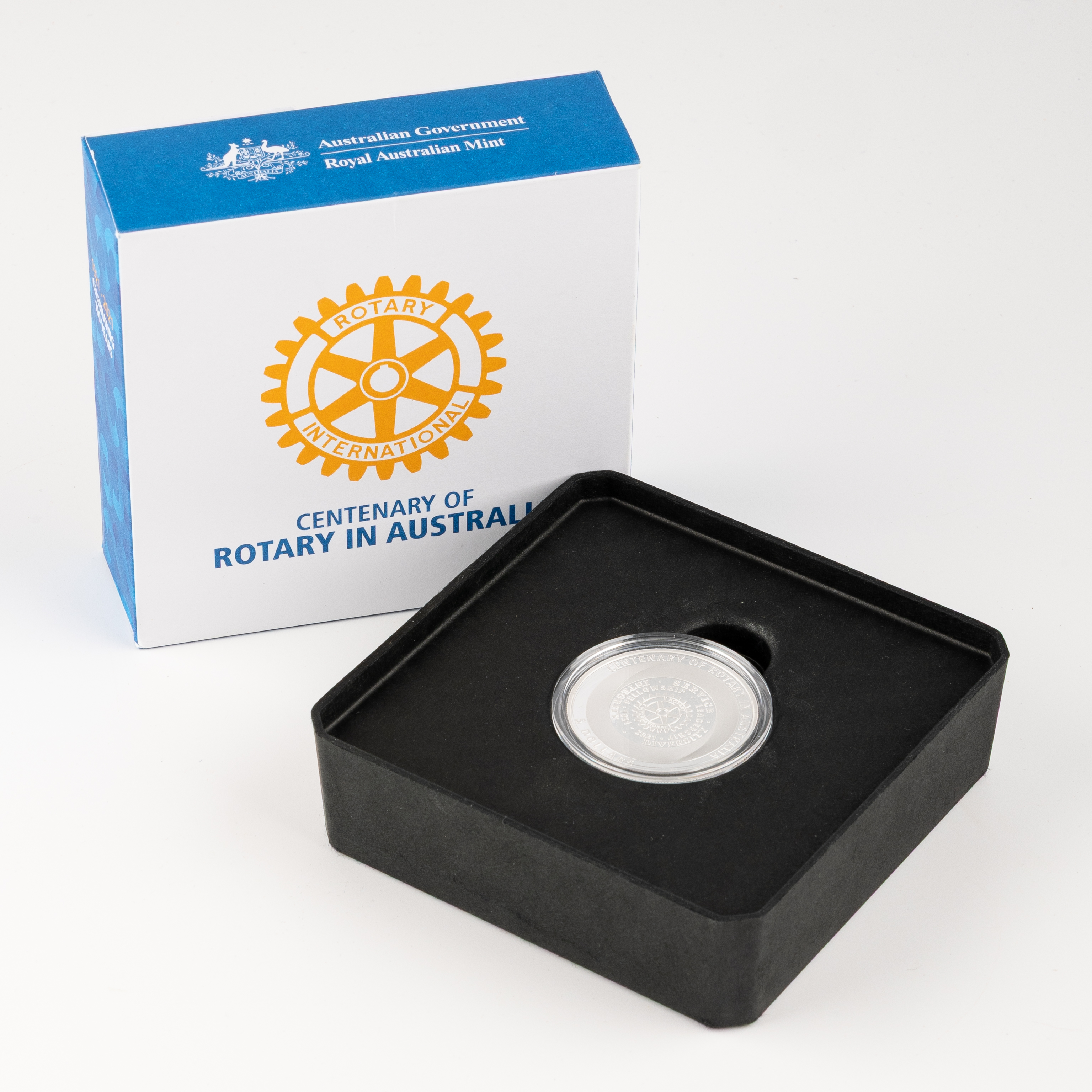 Elizabeth II, RAM - Centenary of Rotary, Five Dollars, 2021, FDC