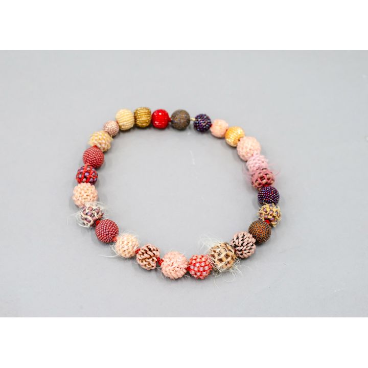 Axel Russmeyer - Beaded ball necklace