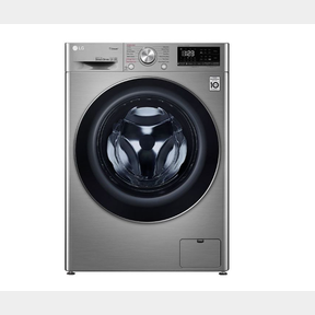 LG 10.5KG / 7KG DRY WASHER DRYER F4V5RGP2T STAINLESS STEEL - SILVER - YES -