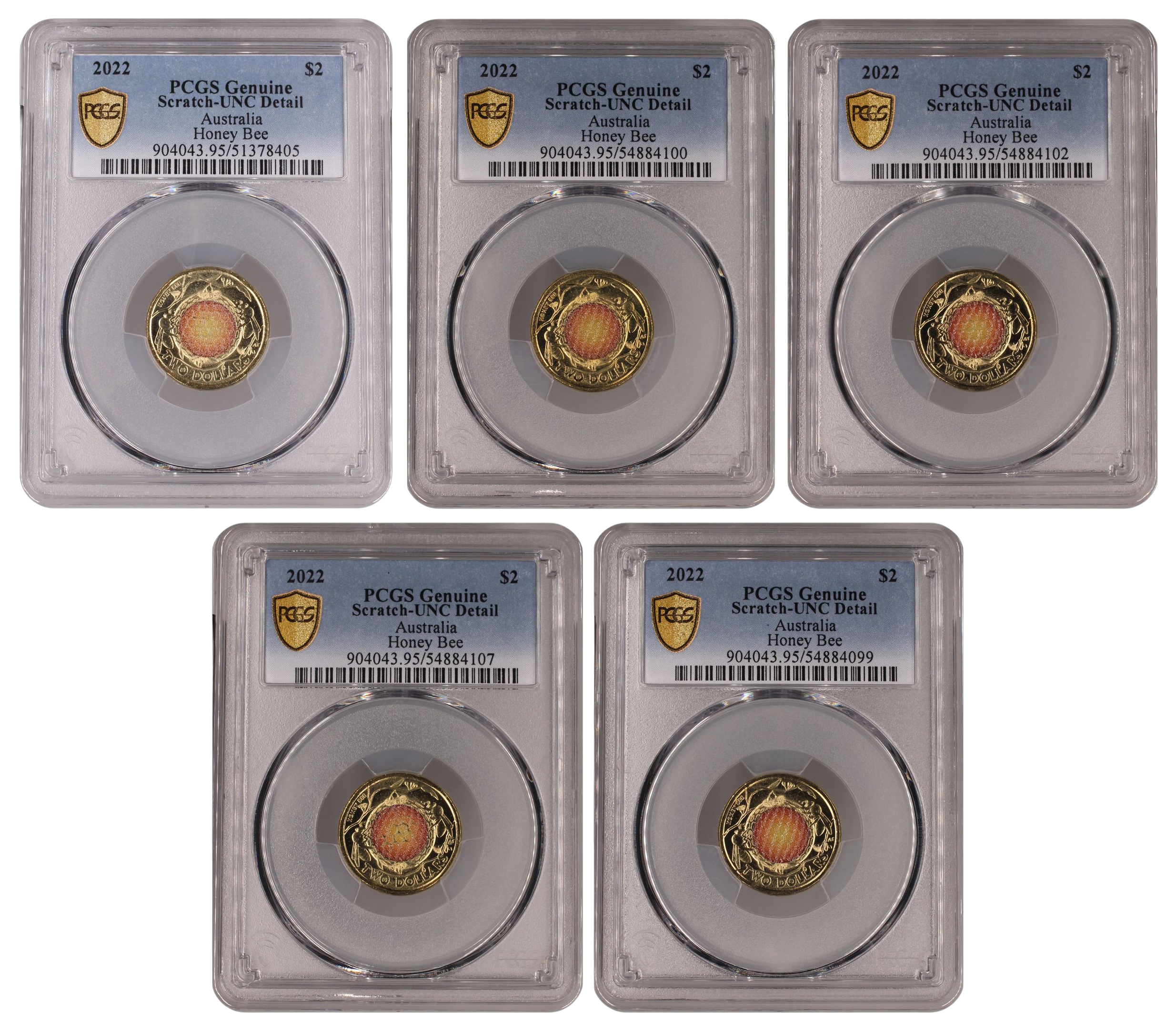 Honey Bee, Two Dollar, 2022, PCGS