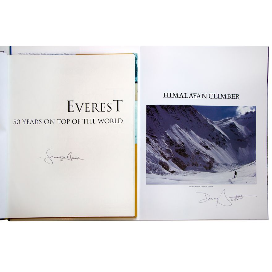SCOTT, DOUG [2 signed titles], Himalayan Climber.
