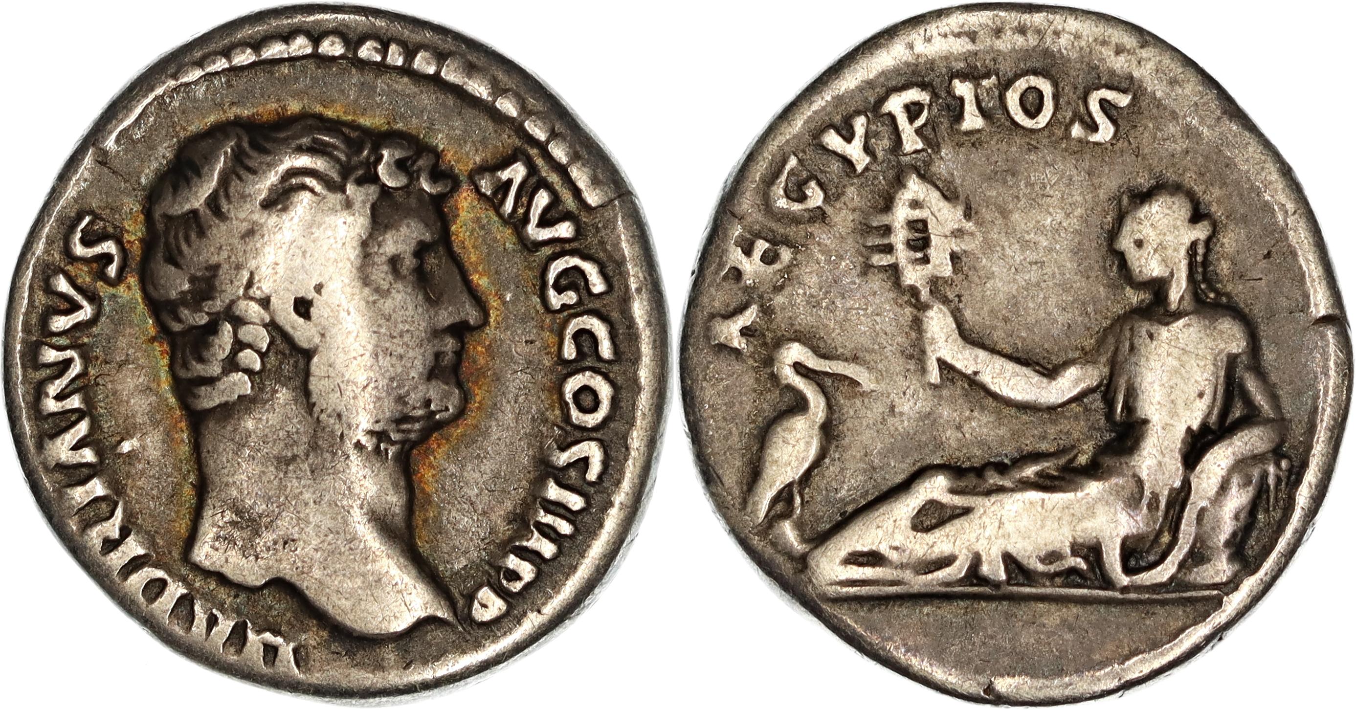 Roman Empire, Hadrian, Silver Denarius, 130-133 AD, gF