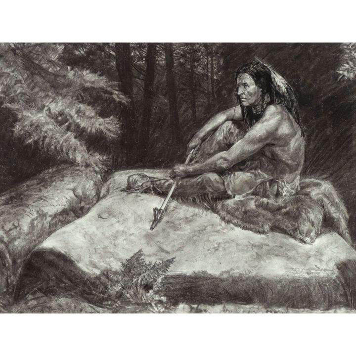 Shannon Stirnweis (1931-) A Tranquil Moment - Study