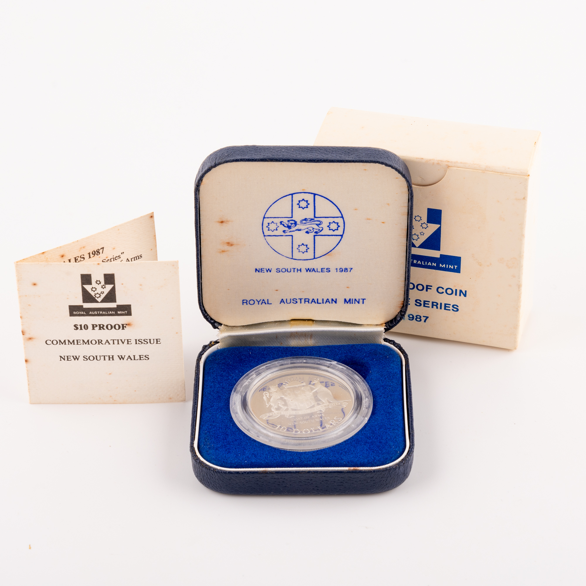 Elizabeth II, Proof Coin State Series, Ten Dollar, 1987,