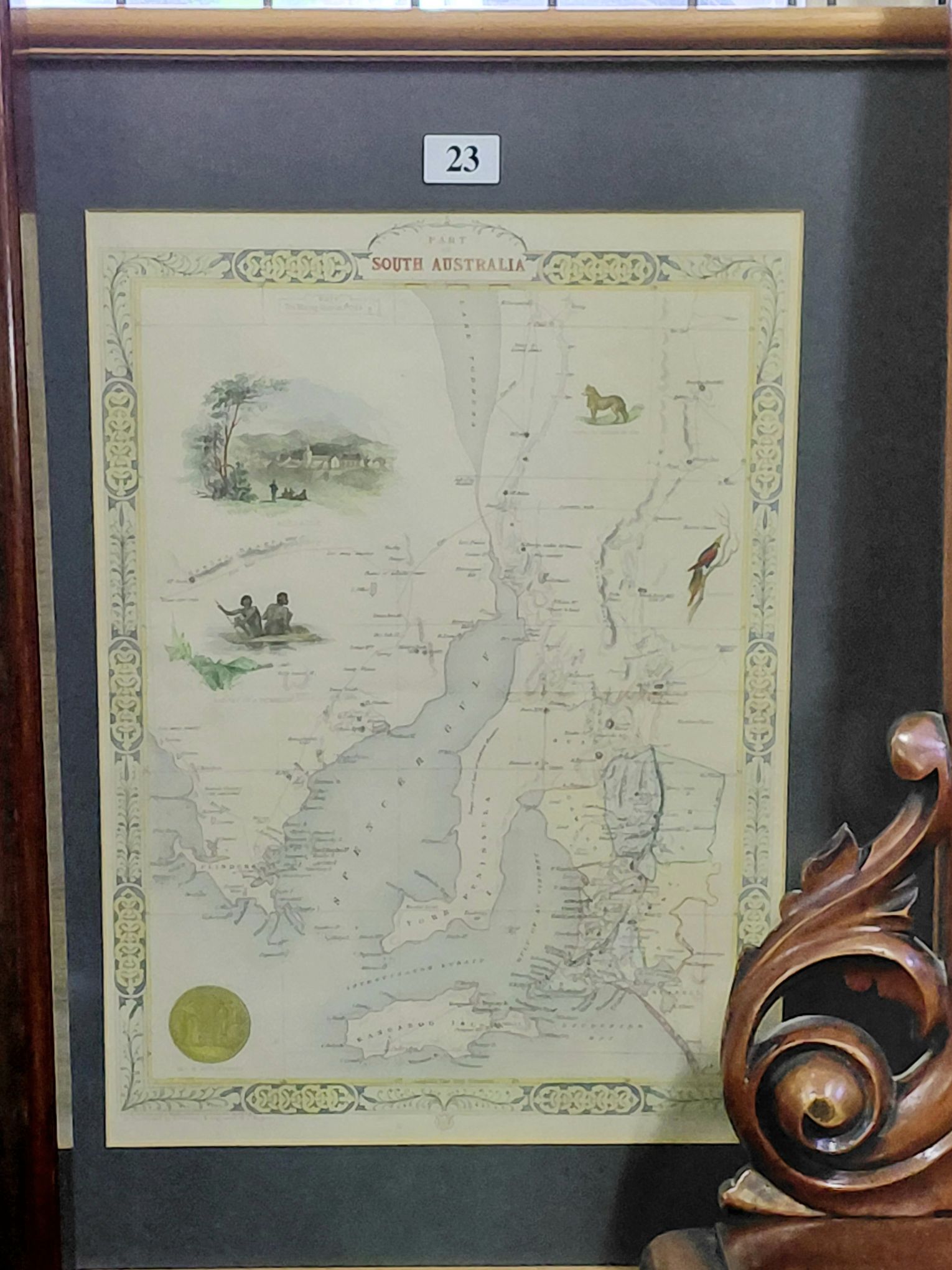 23 · EARLY MAP OF SOUTH AUSTRALIA