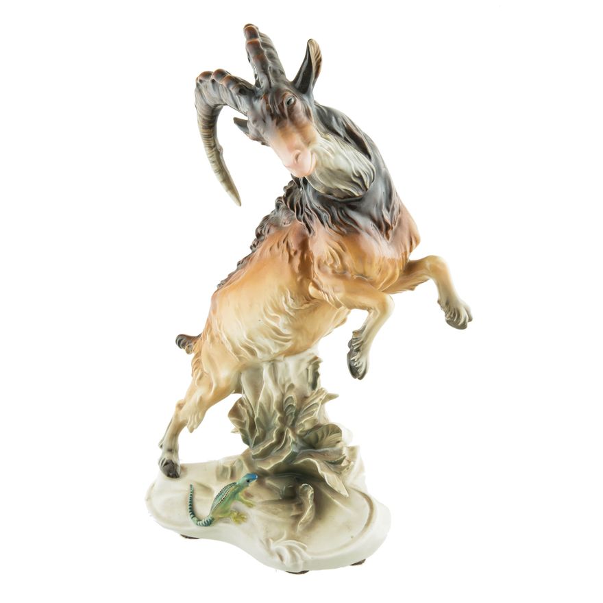 Figurka - Koziorożec, Karl Ens, Volkstedt, Turyngia, 1919–1945