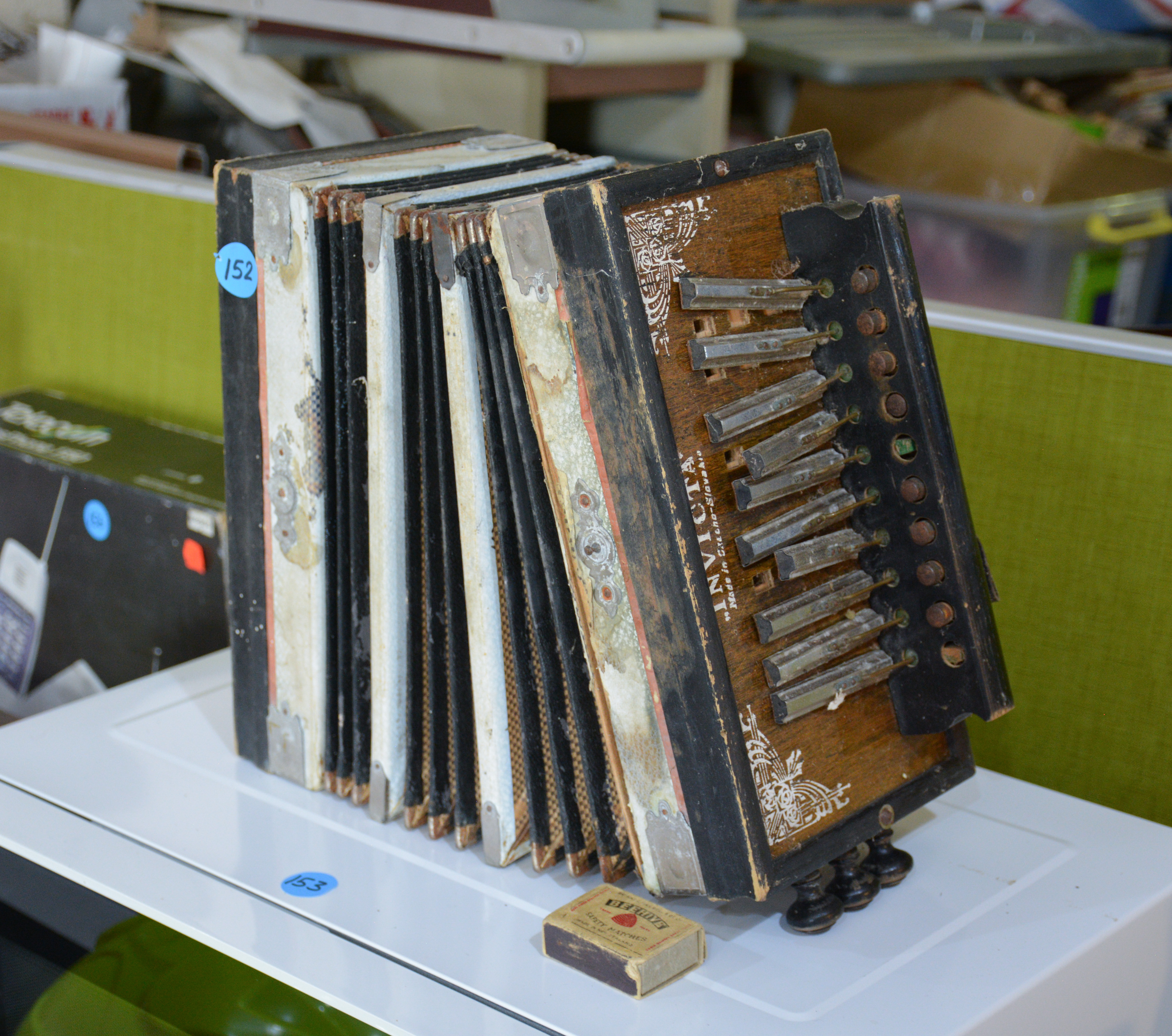 Vintage Invicta Piano Accordion (AF) — sold at auction in New Zealand for $10