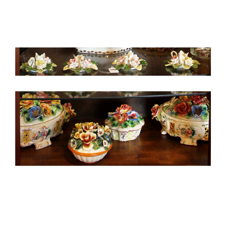 PORCELANA ESTILO CAPODIMONTE