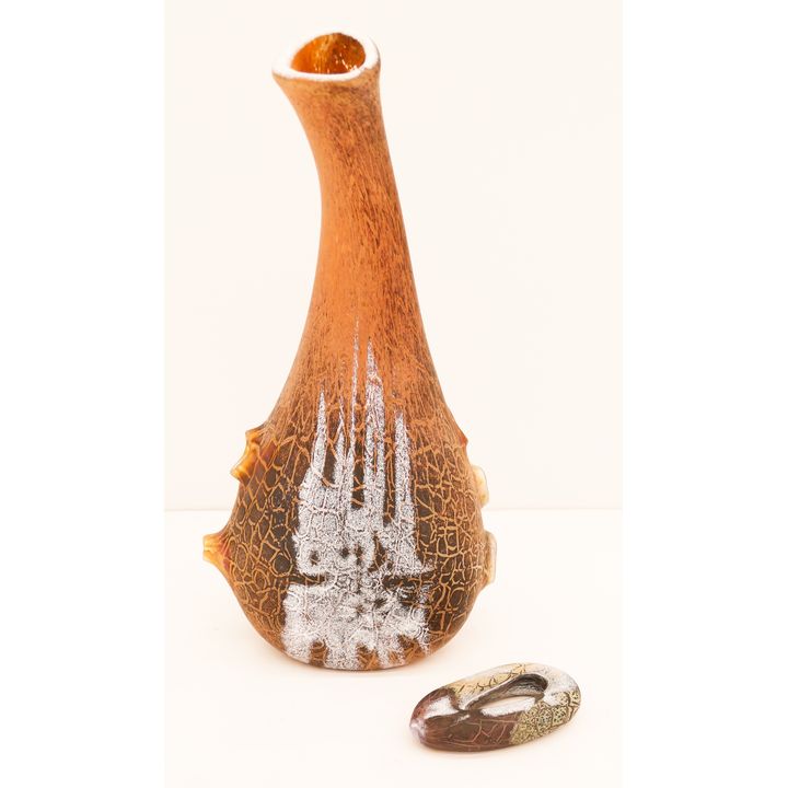 Manner of William Morris ''Artifact'' 2-Piece Glass