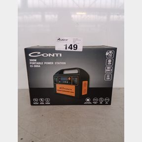 CONTI 300W POWER STATION | LITHIUM | DC- AC- USB | 298 WH | CI-300A