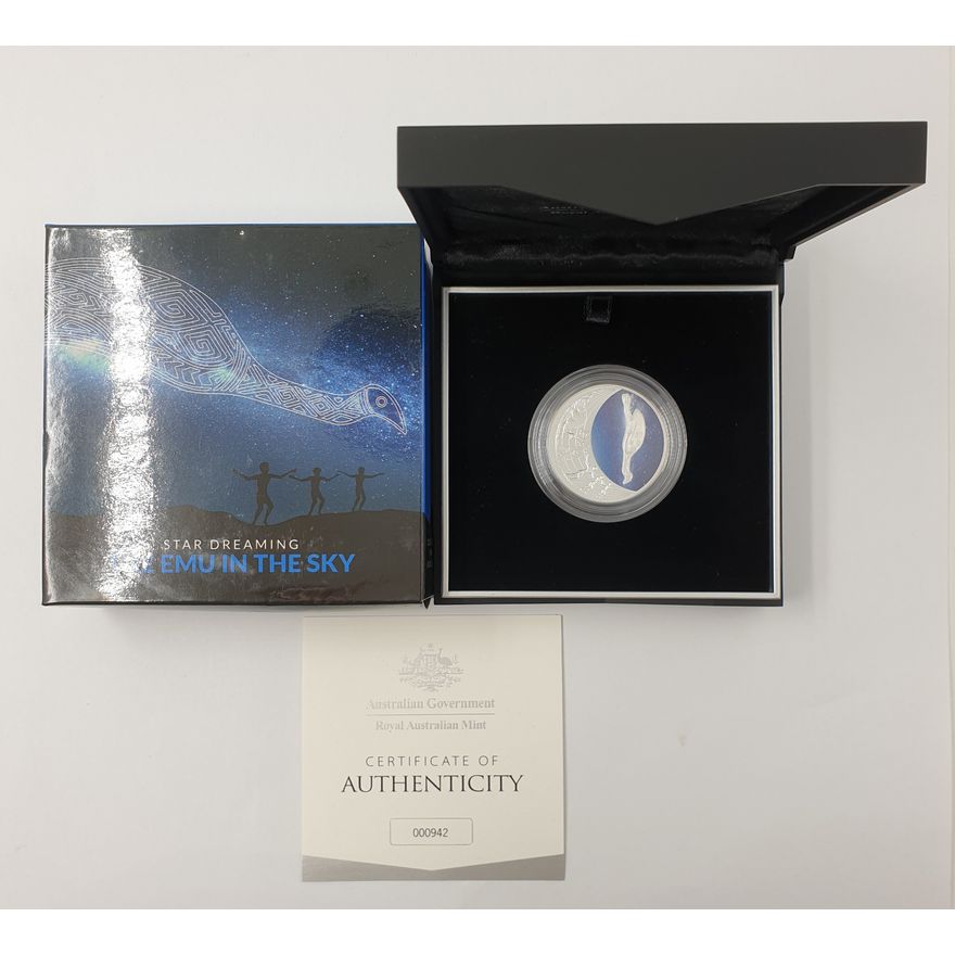 Silver 1/2oz. Proof Coin - Emu in the Sky