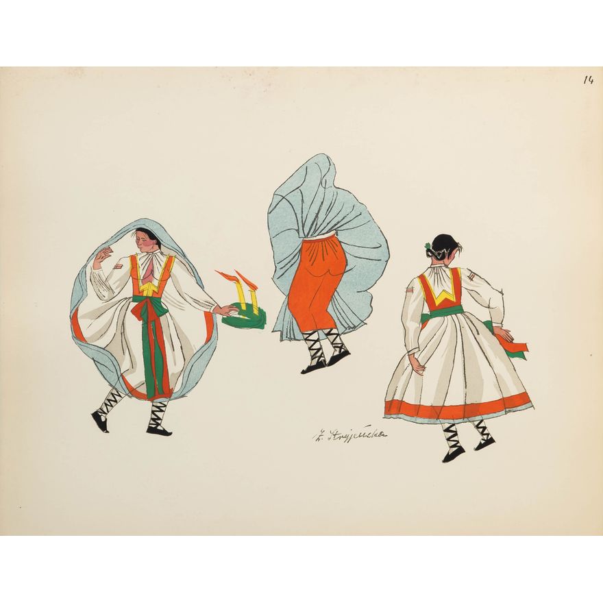Zofia Stryjeńska | Góralka z Tatr, 1939 r.