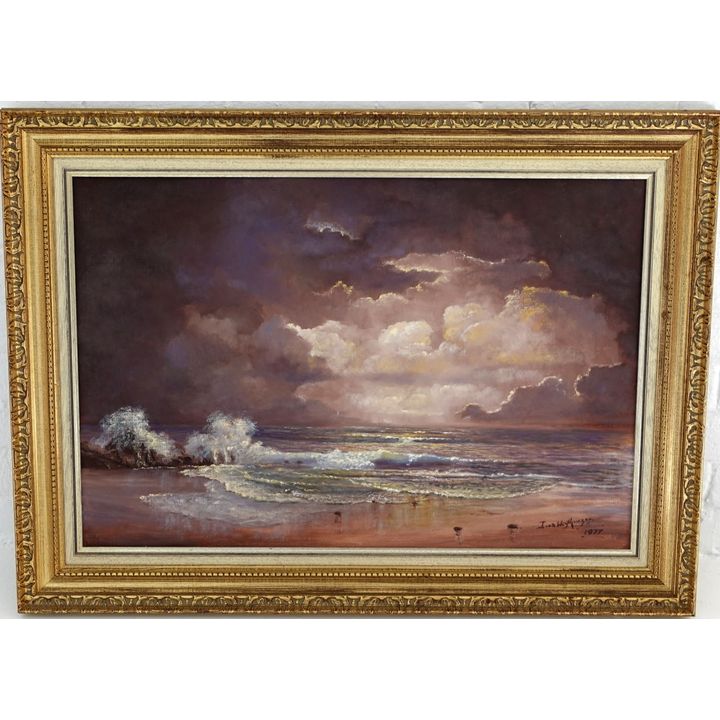 I VAN DER WESTHUIZEN - OIL ON BOARD