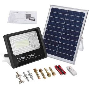 100W Solar Flood Light with Remote control Black |