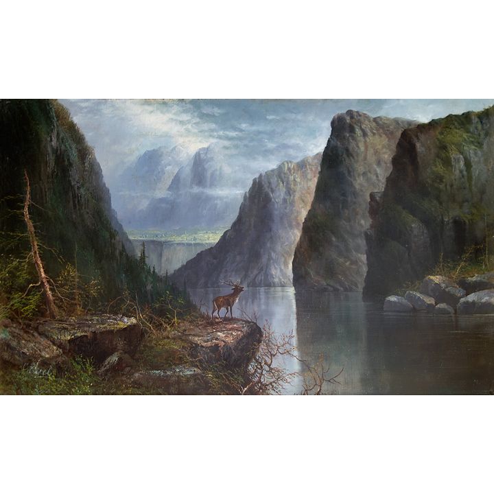 Charles Christian Eisele (1854-1919), Black Canon of the Gunnison, Colo