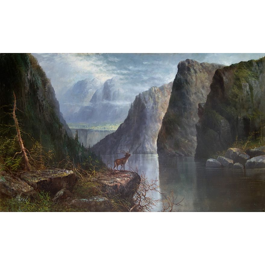 Charles Christian Eisele (1854-1919), Black Canon of the Gunnison, Colo