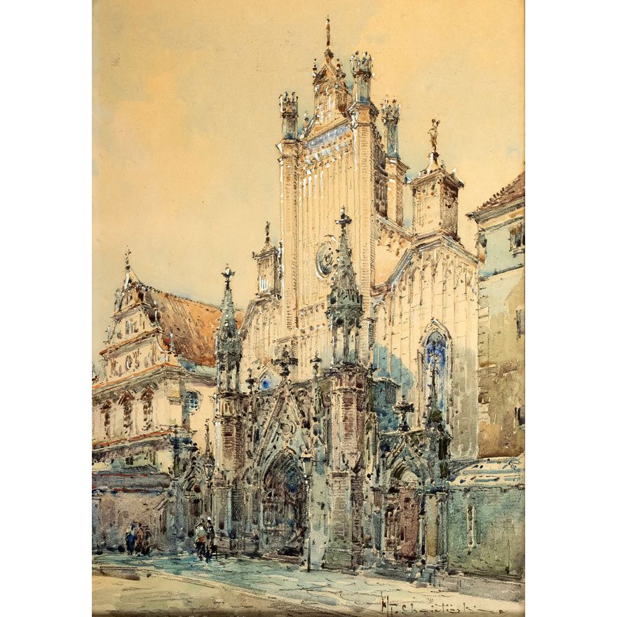 Władysław Chmieliński | Kościół św. Jana Chrzciciela, przed 1939 r.