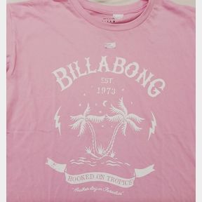 BILLABONG T-SHIRT WOMENS(PRINT DAMAGED) - 51406/9020 PINK MEDIUM