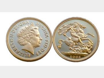 2006 ELIZABETH II PROOF GOLD SOVEREIGN