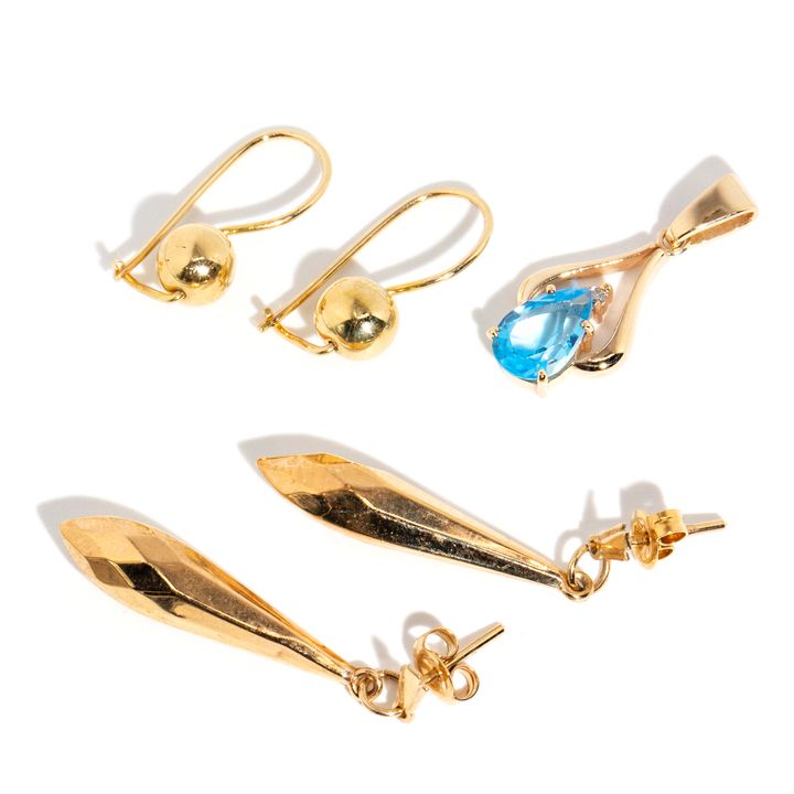 9 Carat Gold Jewellery Lot