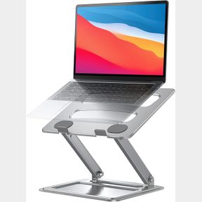 LORYERGO ADJUSTABLE LAPTOP STAND, PORTABLE LAPTOP RISER FOR 17.3INCH LAPTOPS, ADJUSTMENT LAPTOP STAND FOR DESK, PORTABLE LAPTOP RI